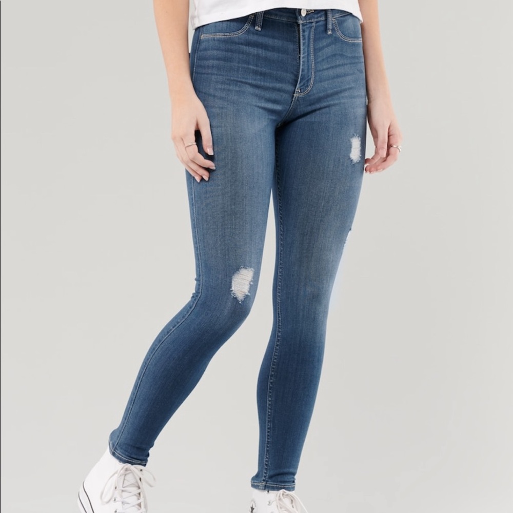 Hollister high rise jean legging